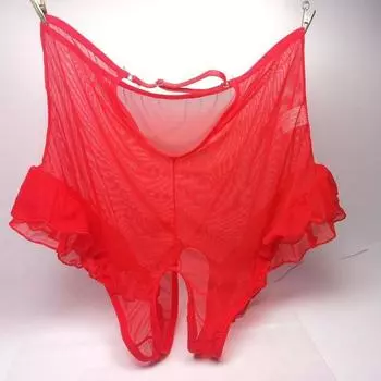 Секс трусики большого размера толстые забавные открытые трусики открытые трусики промежность L