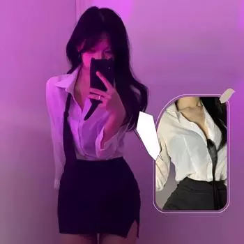 Сексуальное нижнее белье, Отдел воздержания, Секретарь OL в большом масштабе, Юбка в обтяжку, Профессиональная одежда, Соблазнение, Униформа стюардессы One size