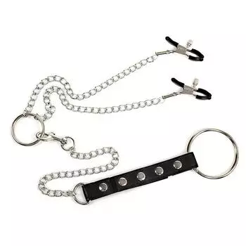 Секс-зажим для груди Мужские секс-игрушки Игрушки-замки Тонкое кольцо Кольцо-задержка Альтернативные игрушки Двойное назначение Молочная цепочка Кольцо для пениса