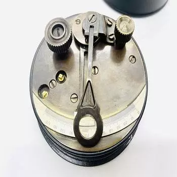 Секстант 7,62 см, научные и математические инструменты в кожаном футляре