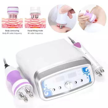 Секступольный 2 в 1 многополярный радиочастотный аппарат для лица, удаления морщин, омоложения кожи, сжигания жира, коррекции фигуры