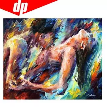 Сексуальная Алмазная Вышивка 5D DIY Алмазная Картина Вышивка Крестом Картина Полный Круглый Алмаз 20X30