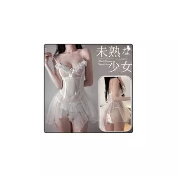 Сексуальная эротическая кружевная прозрачная ночная рубашка сексуальное женское белье экстремальное извращение SM эротическая белая ночная рубашка косплей милое платье ночная рубашка популярный костюм