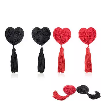 Сексуальная игрушка Роза Бондаж Сексуальная наклейка на соски для взрослых женщин 5.5*5CM