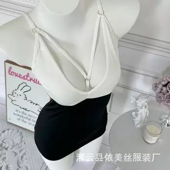 Сексуальная кровать, дразнящая юбка на подтяжках, страсть, сексуальная облегающая бедра, свободный кокетливый костюм average size [recommended 80-60kg]