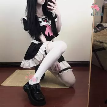 Сексуальное эротическое белье чистое желание костюм горничной форма горничной соблазнение чистое желание первая любовь MM One Size