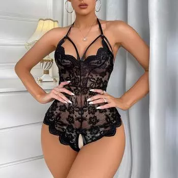 Сексуальное белье цельное сексуальное кружевное подтяжка сексуальное сексуальное белье S