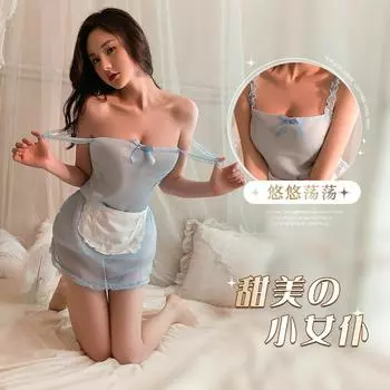 Сексуальное белье новое сексуальное перспективное милое платье для косплея горничной One size