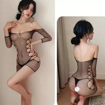 Сексуальное белье Полые бретели с перспективой обнаженной груди зов ночи женское модное нижнее белье 18 Секс-шоп xxx Сексуальный комплект One Size
