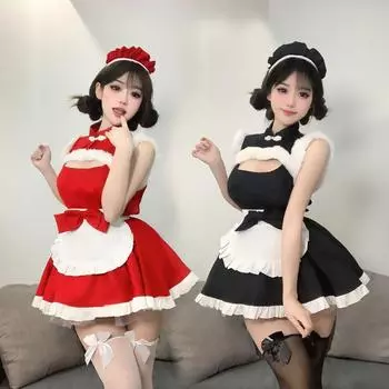 Сексуальное белье Pure Desire Сексуальная горничная Стиль одежды Интернет Знаменитость Женщина Прямая трансляция Хост Набор Косплей Кролик Женская одежда one size fits all