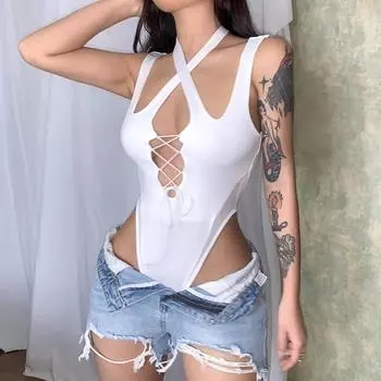 Сексуальное белье сексуальное искушение флирт открытый комбинезон горячая перспектива чистая похоть униформа страсть маленький жилет крест S