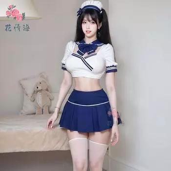 Сексуальное белье сексуальное соблазнение униформа стюардессы морячки флирт горячая страсть бесплатная униформа average size