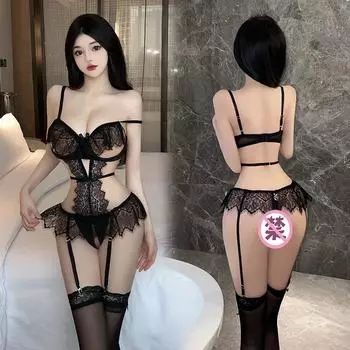 Сексуальное белье сексуальный комбинезон кружево соблазнение открытый файл бесплатно горячая постель флирт пижама average size