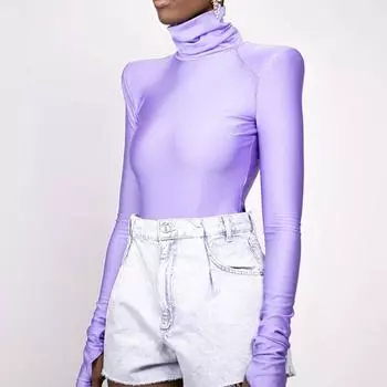 Сексуальное боди, женские черные комбинезоны с длинными рукавами и пуговицами, женские комбинезоны, повседневные цельные боди, комбинезоны L чёрный