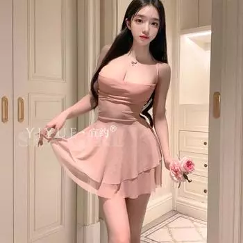 Сексуальное чистое желание сексуальная сетка на шнуровке красивая спина пижама горячая перспектива искушение свободная ночная сорочка 1168 one size fits all