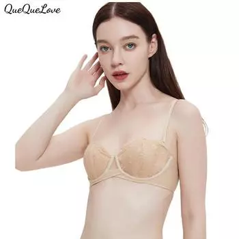 Сексуальное кружевное нижнее белье для женщин с маленьким бюстгальтером, стягивающим осенний регулируемый тонкий бюстгальтер, предотвращающий провисание 70B