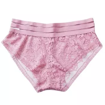 сексуальное кружево милое для TT442 [Белый Клык] Прозрачные шортики, нижнее белье, женское белье, девчачье, женщины, (розовый)