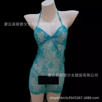 Сексуальное нижнее белье чистое желание подвязка кружево перспектива искушение сетка чистое желание с открытой спиной юбка на бедрах One Size