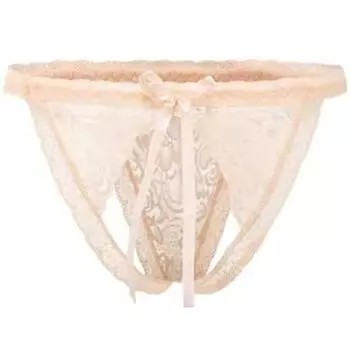 Сексуальное нижнее белье для экстремально откровенного кружевного нижнего белья [BAOQISHAN] для женщин, брюки с Т-образной спинкой, нижнее белье, перфорированное, прозрачное, трусики, женские, милые,