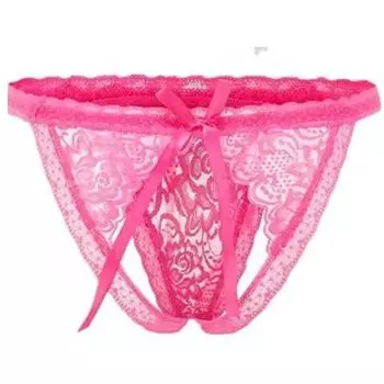 Сексуальное нижнее белье для экстремально откровенного кружевного нижнего белья [BAOQISHAN] для женщин, брюки с Т-образной спинкой, нижнее белье, перфорированное, прозрачное, трусики, женские, милые,