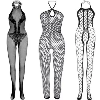 Сексуальное нижнее белье для мужчин, рыболовная сеть, обтягивающее нижнее белье, одежда для мужа, эротическая сетка, ажурные прозрачные чулки для всего тела XXS