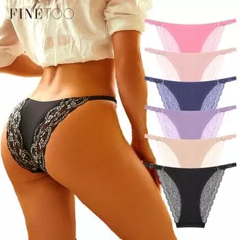 Сексуальное нижнее белье для женщин бесшовные регулируемые стринги бикини трусики кружева No Show высокие трусики бразильские трусики S розовый