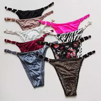 Сексуальное нижнее белье из металлического льда и шелка, нижнее белье, фитнес-упражнения, подъем бедер, низкая талия, высокие трусики-стринги S белый