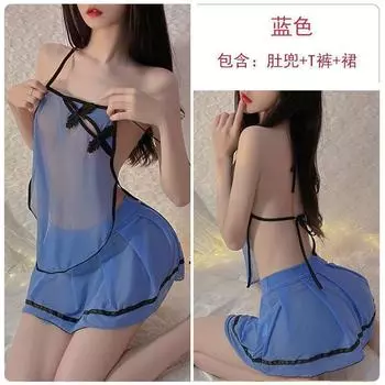 Сексуальное нижнее белье Китайская Республика комплект с карманом на животе сексуальная сетка перспектива соблазн шнуровка полая античный стиль average size 80-60kg