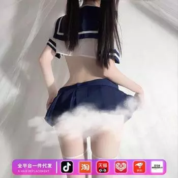 Сексуальное нижнее белье милая пижама для кампуса jk униформа соблазн чистое желание студенческий стиль большой размер матросский костюм 100 кг жир мм one size