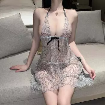 Сексуальное нижнее белье новый подвязочный пояс чистое желание ветер перспектива кружево высококлассный супер фея сладкая лоза шея average size