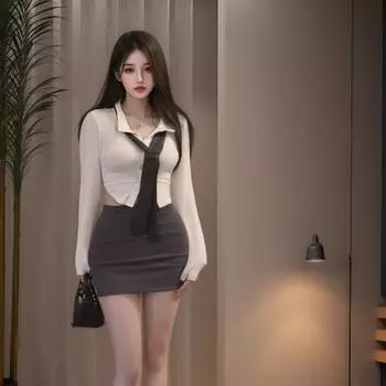 Сексуальное нижнее белье сексуальная секретарша чистый секс воздержание соблазнение One size