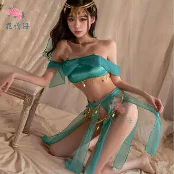 Сексуальное нижнее белье, сексуальная танцовщица Дуньхуана, западный стиль, старинный стиль, стиль ханьской чистой похоти average size