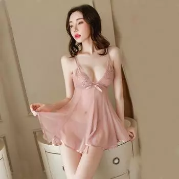 Сексуальное нижнее белье, сексуальная плиссированная юбка из сетки, кружевная униформа, соблазнительная ночная рубашка, оптовая продажа, одна единица отправляется от имени других. One size