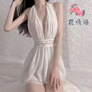 Сексуальное нижнее белье Сексуальное женское Чистое желание Горячее платье с плиссированной талией Принцесса average size [80-60kg]