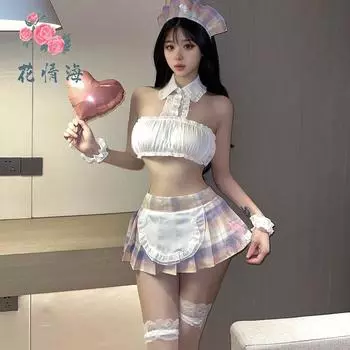 Сексуальное нижнее белье сексуальное jk милая студенческая одежда кампус ветер кос горничная чистое желание приватная комната ночной клуб One size