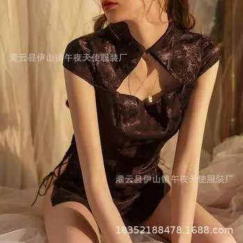 Сексуальное нижнее белье сексуальное чонсам корейский стиль чистое желание униформа искушение ролевая игра оптовая доставка 1711 .