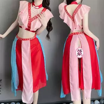 Сексуальное нижнее белье сексуальное антикварное ханфу пижама соблазнительная униформа экзотический стиль свободный страстный костюм 2607 One Size