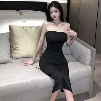 Сексуальное нижнее белье сексуальное платье-труба топ халтер ночной клуб юбка на подтяжках свободная от искушения юбка на бедрах one size fits all