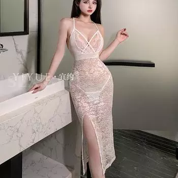 Сексуальное нижнее белье сексуальное кружевное платье соблазнения с подтяжками горячая перспектива ночной клуб униформа пижама one size fits all