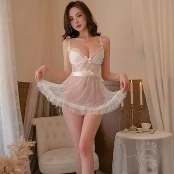 Сексуальное нижнее белье сексуальное кружево перспектива сетка подтяжки юбка чистое желание девушка страсть пижама соблазн горячая страсть one size fits all