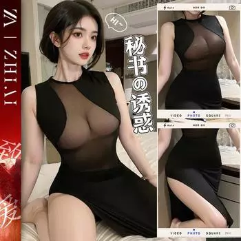 Сексуальное нижнее белье Сексуальное воздержание Отдел Секретарь Одежда Страсть Перспектива Одежда Бесплатная Грудь Одежда Страсть Косплей Униформа average size [80-60kg]