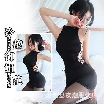 Сексуальное нижнее белье сексуальные ремни униформа соблазнение бедра юбка горячая женская перспектива страсть пижама 1920 average size