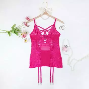 Сексуальное нижнее белье стандартного размера страсть сексуальная полая полуперспективная юбка на подтяжках сексуальная юбка на подтяжках комплект s S