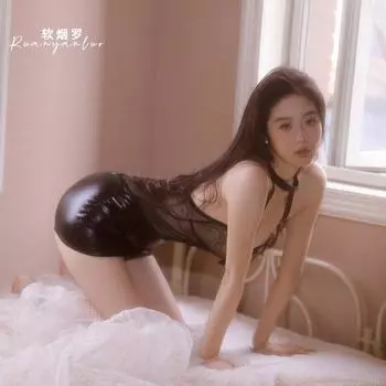 Сексуальное нижнее белье тонкий новый сексуальный кружевной комбинезон соблазнительный пижамный комплект обтягивающая униформа для свиданий халат One Size