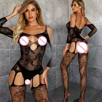 Сексуальное нижнее белье в сеточку, облегающие костюмы, сетчатые колготки, боди для женщин, эротическое перспективное боди, комбинезон, нижнее белье XXS