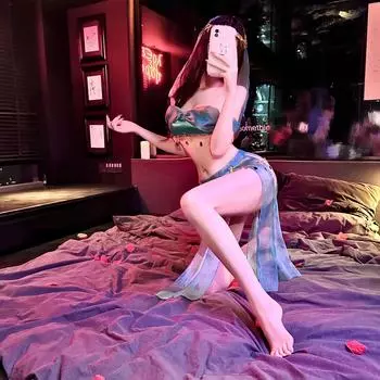 Сексуальное нижнее белье в стиле западных регионов, танцевальный костюм для девочек, старинная униформа, соблазн, сексуальное национальное течение, Дуньхуан, летающий национальный поток, Ханьфу One size