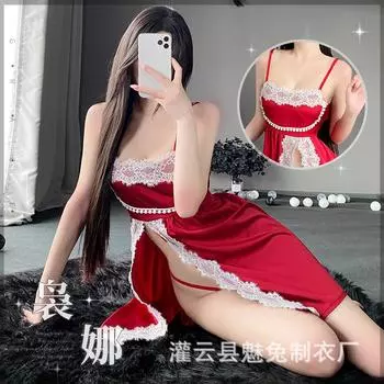 Сексуальное нижнее белье женская сексуальная униформа ночная рубашка соблазнение горячая страсть кровать свободный промежность костюм 2602 one size fits all