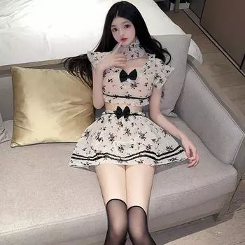 Сексуальное нижнее белье Женское чистое желание Горничная униформа Искушение Спящая одежда Кровать Горячая страсть Костюм 99 Average size