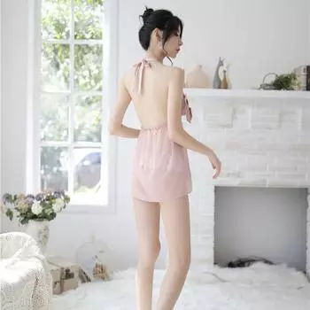 Сексуальное нижнее белье женское кружевное полое пижамное прозрачное перспективное страстное платье Sao дразнящее сексуальное ночное белье one size fits all