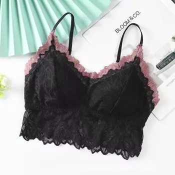 Сексуальное нижнее белье женское латексное покрытие анти-светоотражающее цветное красивое топ-труба сзади, облегающее основание для груди, слинг, маленькая жилетка, бюстгальтер для сна One size (recommended 80-65kg) жёлтый